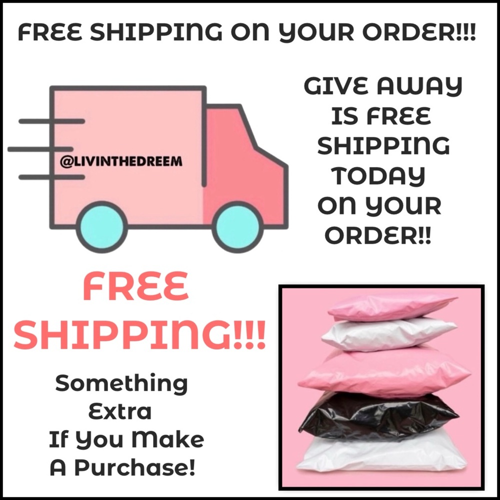 FREE SHIPPING GIVE AWAY!!